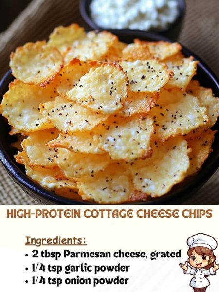 Cottage Cheese Chips