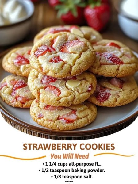 Strawberry Cookies
